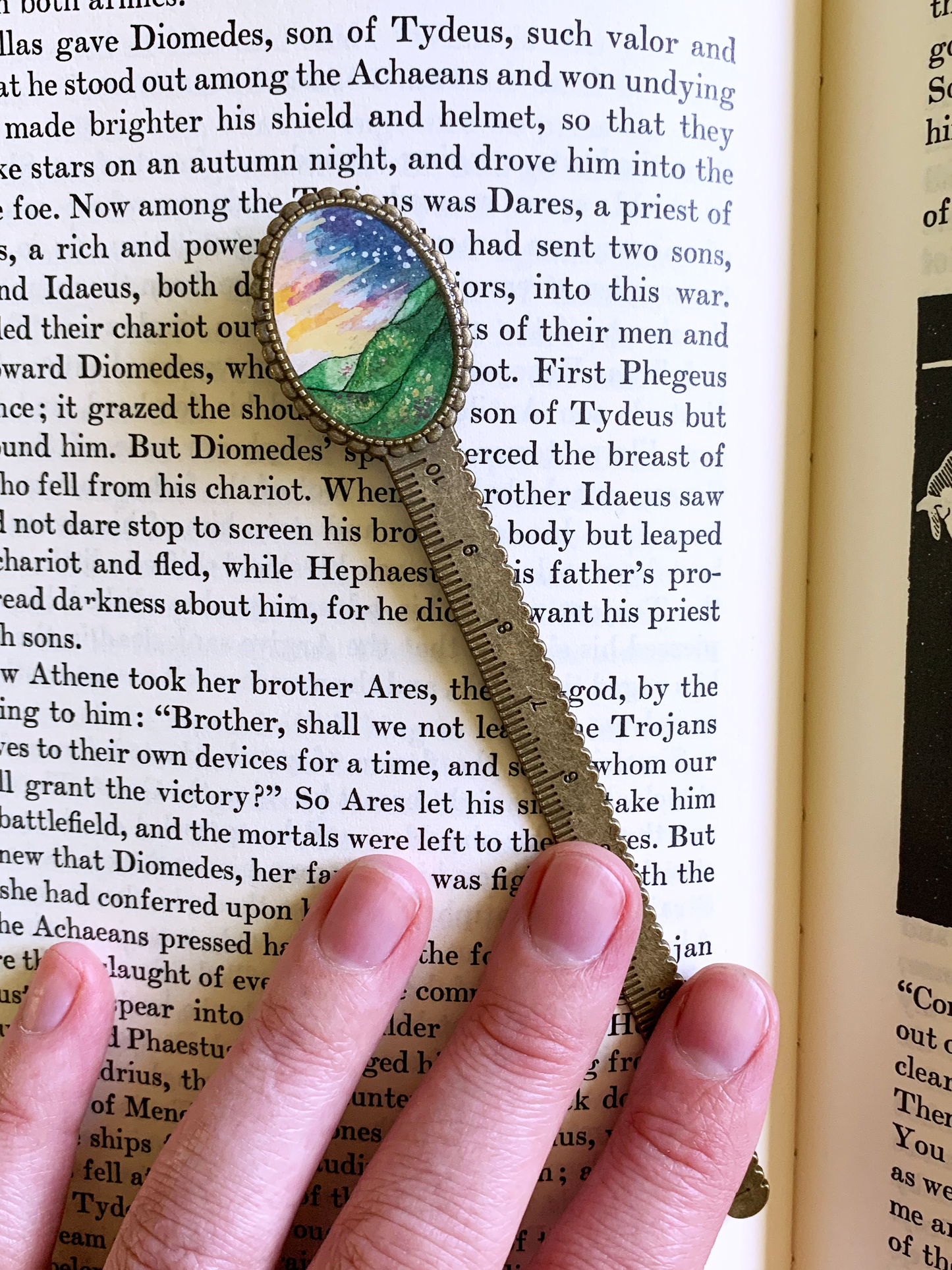 East of Eden // Hand-painted Watercolor Bookmark